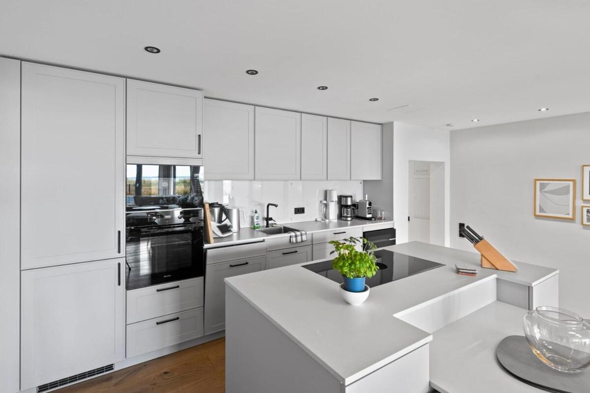 Luxus Meerblick Strand & Sauna & Garten & Heimkino โกลเวอ ภายนอก รูปภาพ
