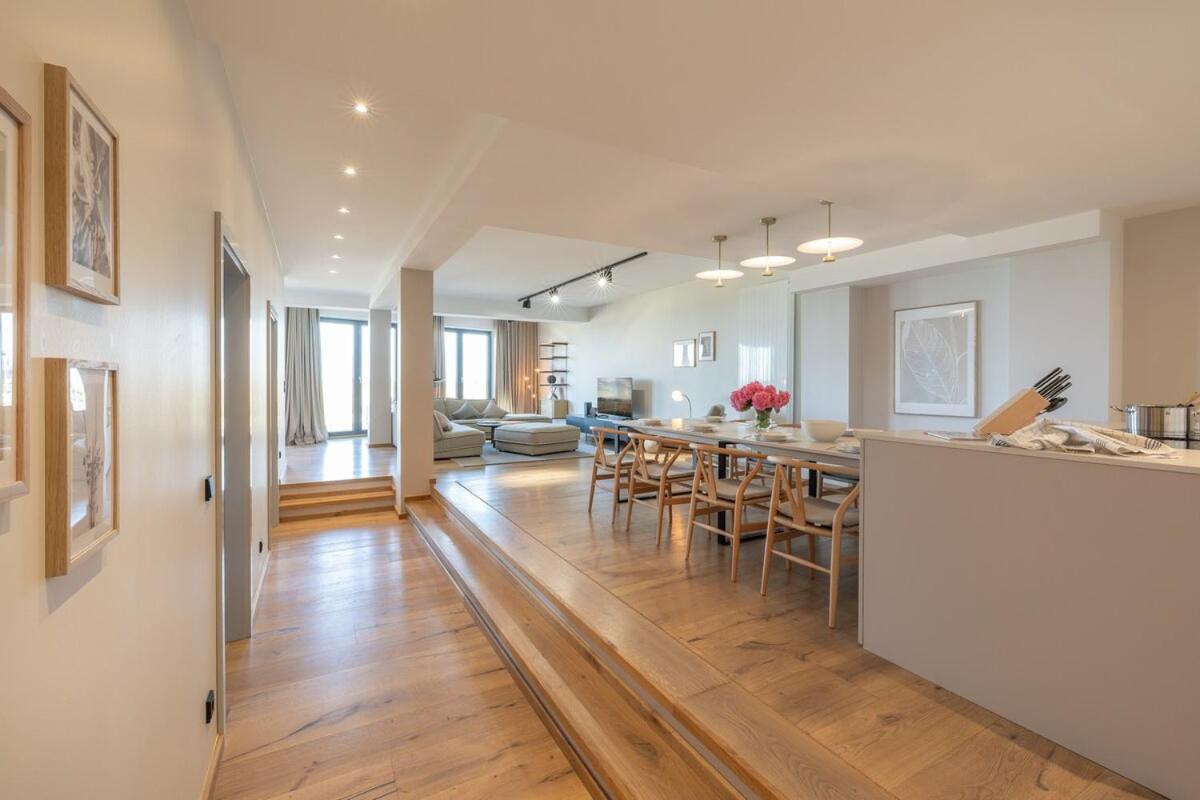 Luxus Meerblick Strand & Sauna & Garten & Heimkino โกลเวอ ภายนอก รูปภาพ